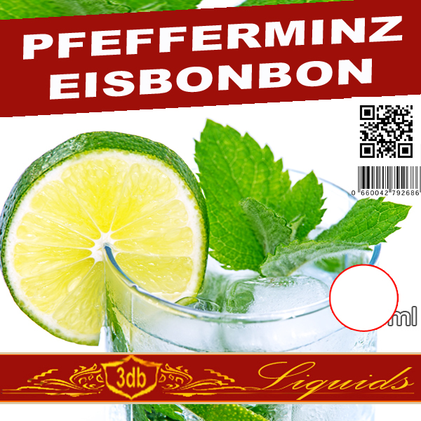 Pfefferminz Eisbonbon