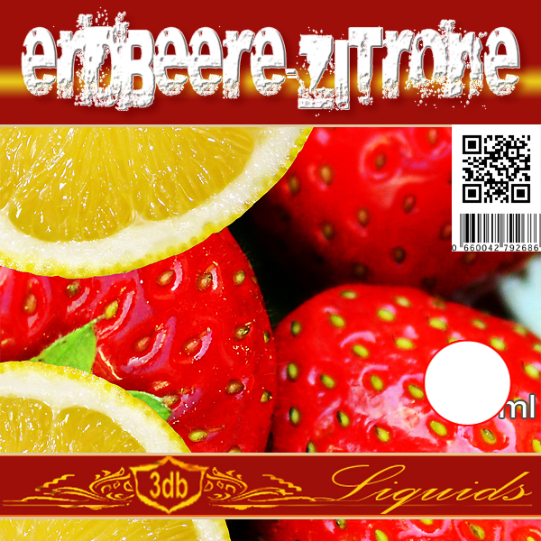 E-Liquid Erdbeere Zitrone