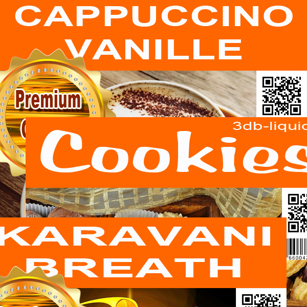 TOP 3 - Cappuccino Vanille * Karavani Breath * Cookies *