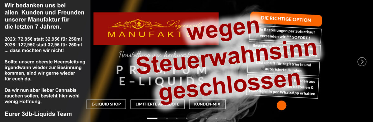 3db Liquids Manufaktur
